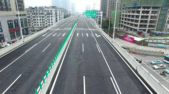 湘江電纜合作萬家麗高架橋，低壓電力電纜顯實(shí)力