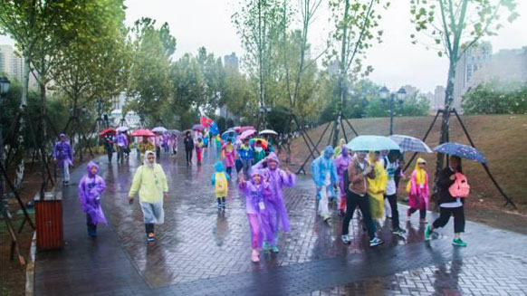 公益在路上，環(huán)保在心中！湘江電纜贊助并參與2016年綠行家20公里公益徒步籌款